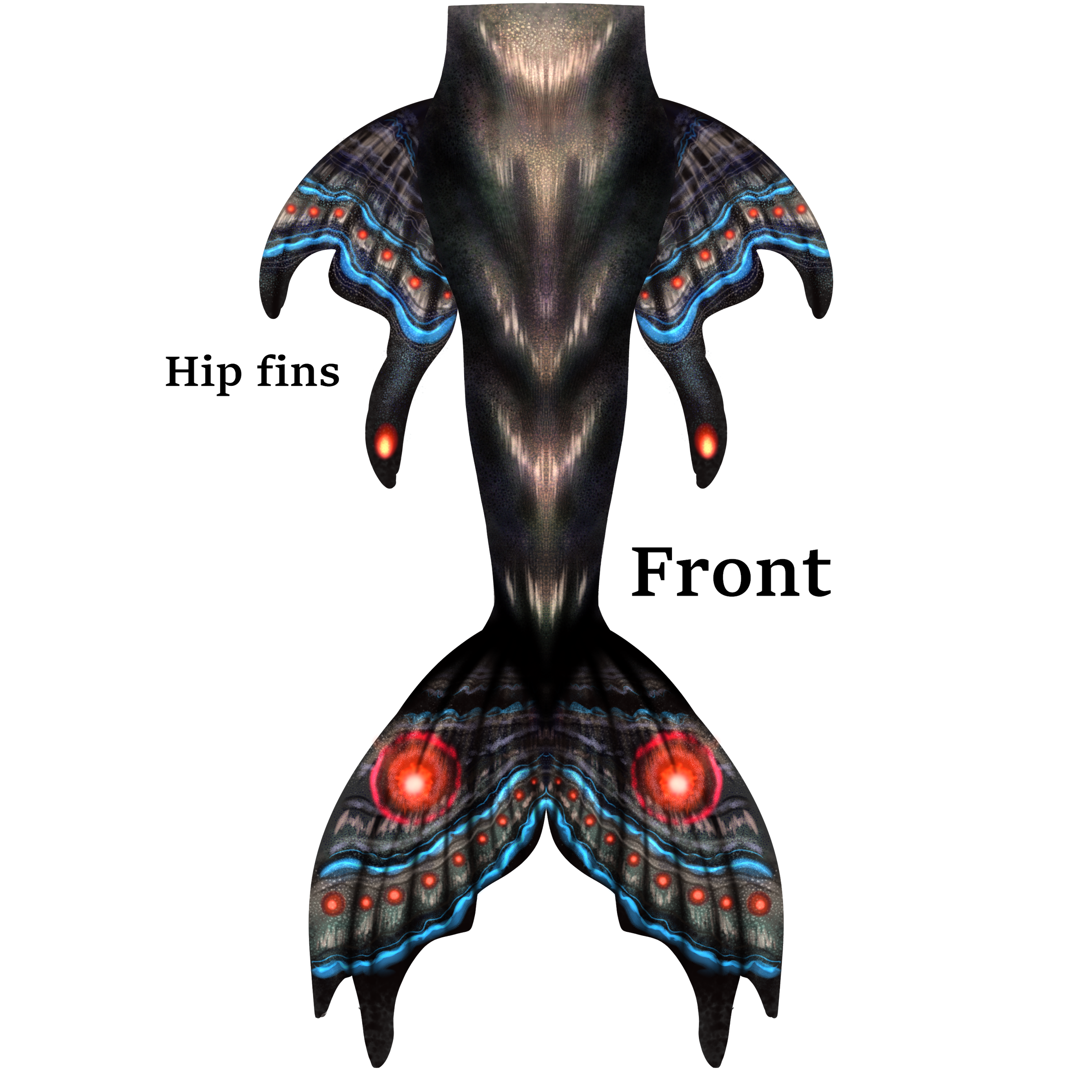 Mothmania DELUXE Mermaid Tail | Sparklegirl Costume and Design